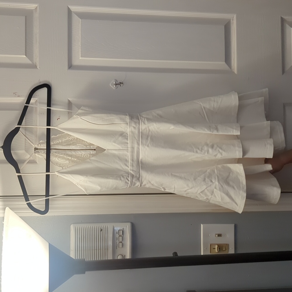 White dress